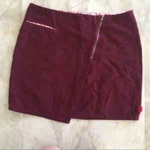 Betabrand Asymmetrical Skirt with Pocket